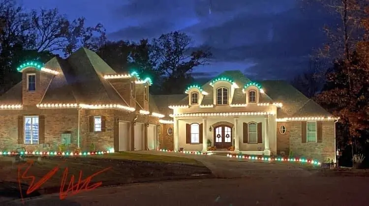 Walter Christmas Lighting Christmas lights on home